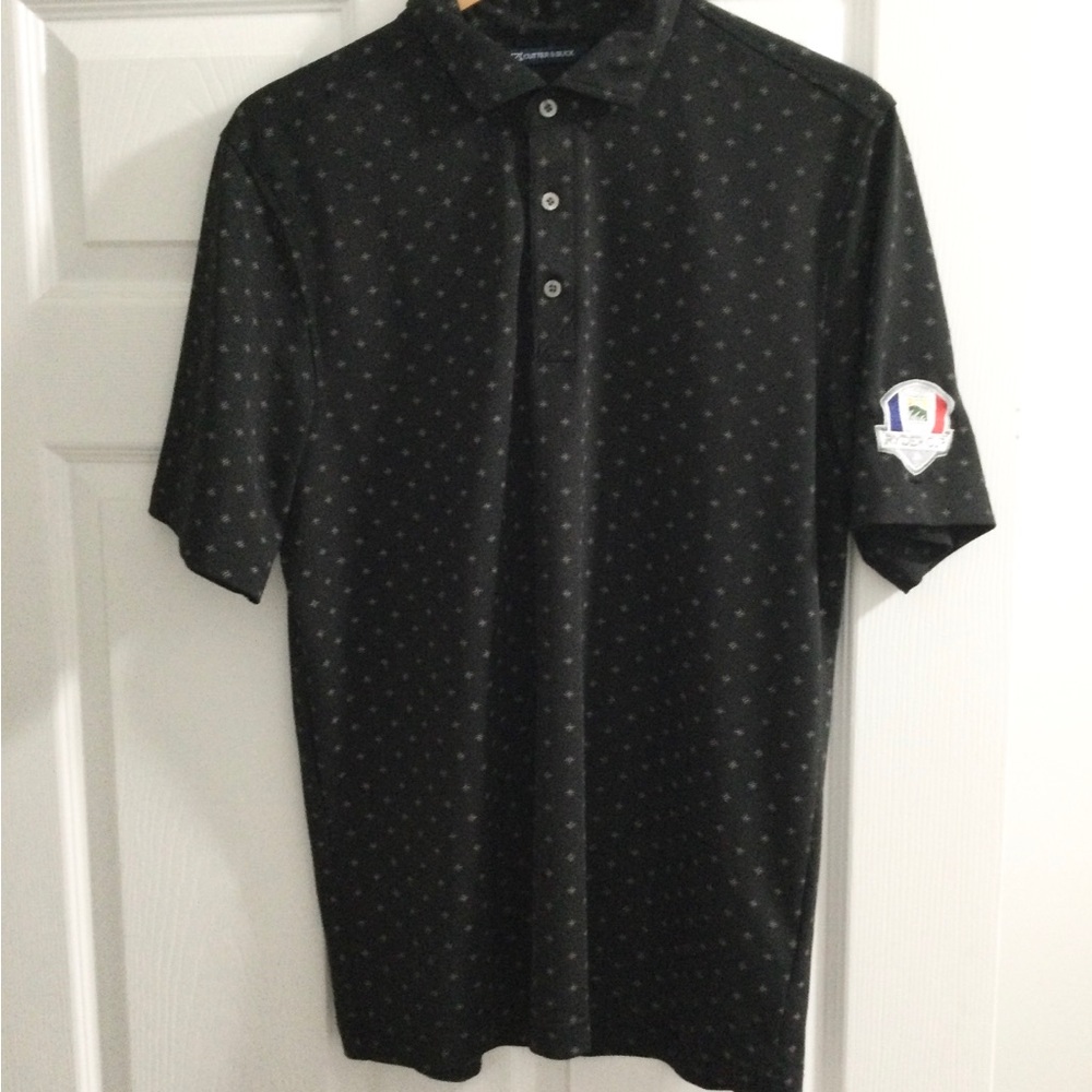 Cutter & Buck Men's  Polo Shirt with Ryder Cup Patch , Sz M
